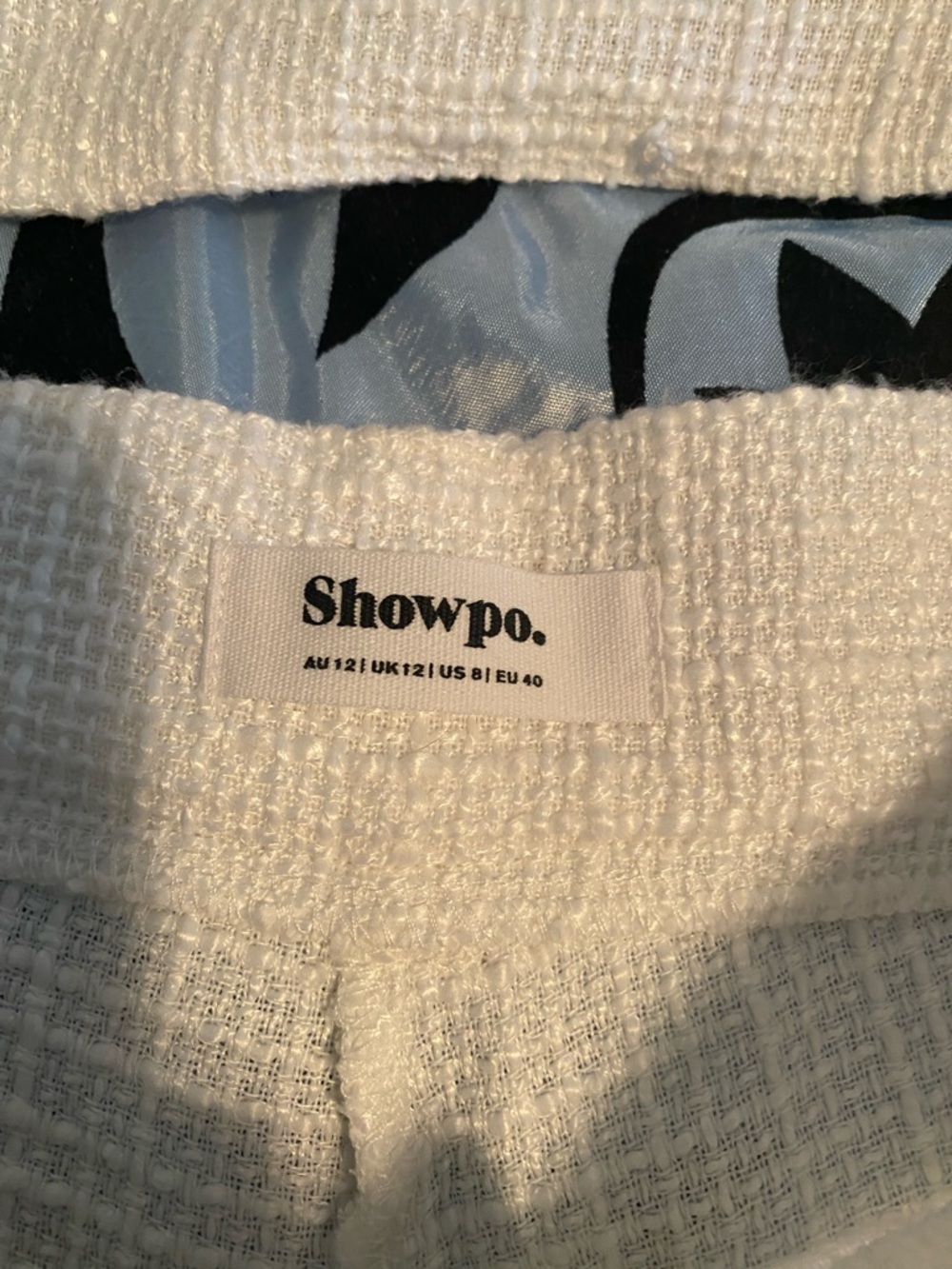 Showpo Ivory Boucle Two-Piece Set - Picture 5 of 6